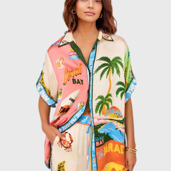 Sunny Vibes Two-Piece Top