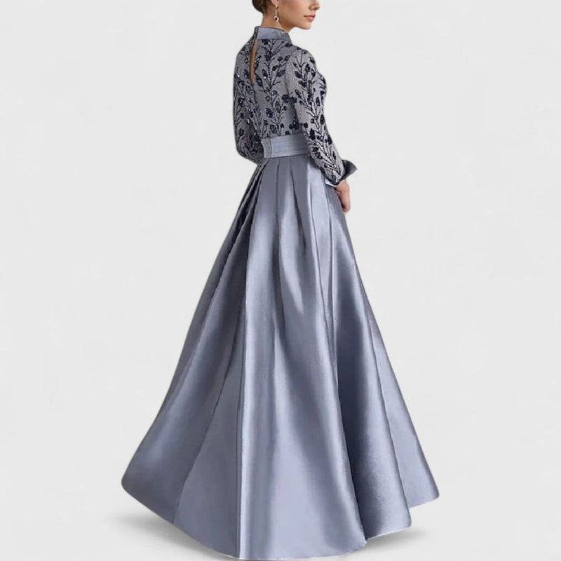 Maayan Satin Maxi Dress