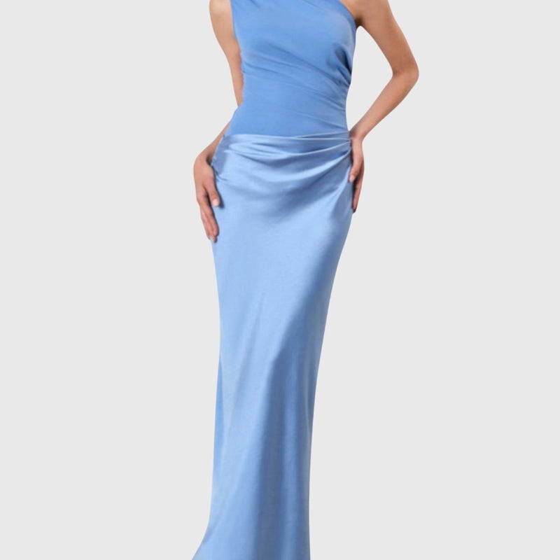 Gal One-Shoulder Maxi Dress