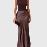 Gal One-Shoulder Maxi Dress