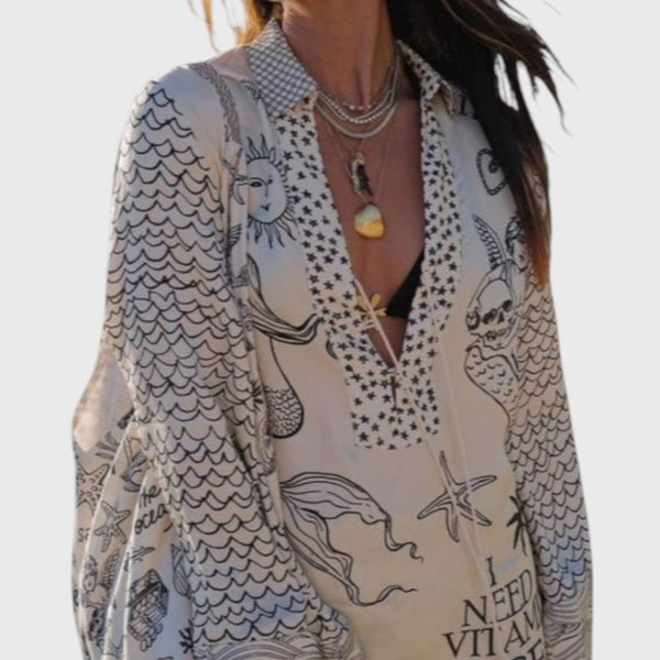 Vered Satin Print Set