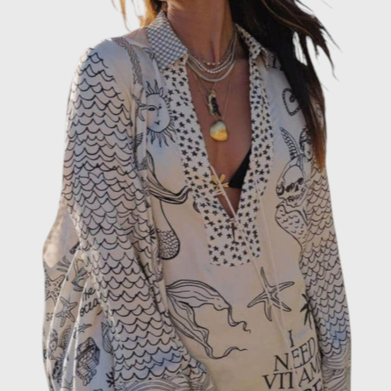Vered Satin Print Set