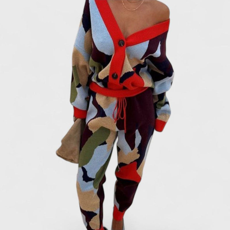 Yarden Geometric Knit Jacket