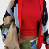 Yarden Geometric Knit Jacket