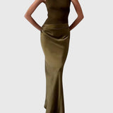 Gal One-Shoulder Maxi Dress