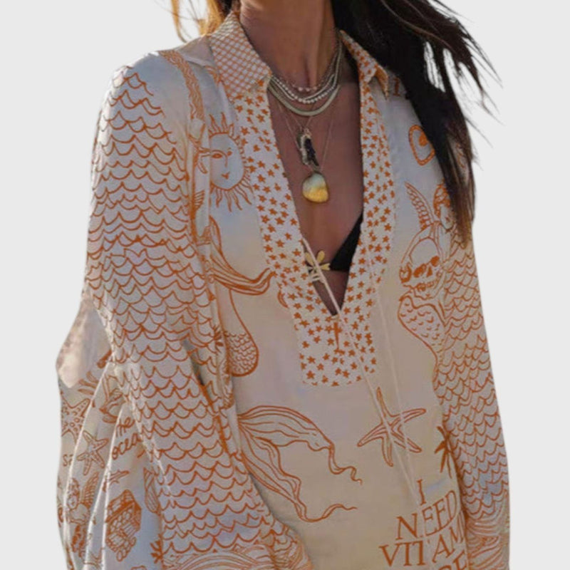Vered Satin Print Set