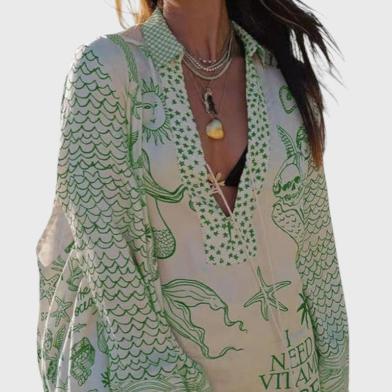 Vered Satin Print Set