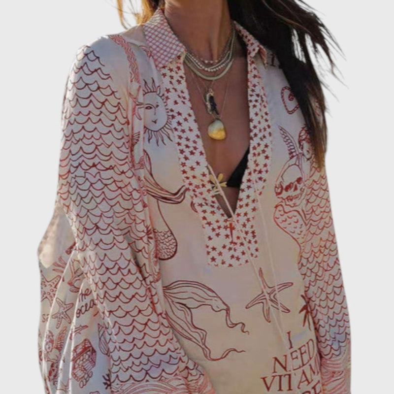 Vered Satin Print Set