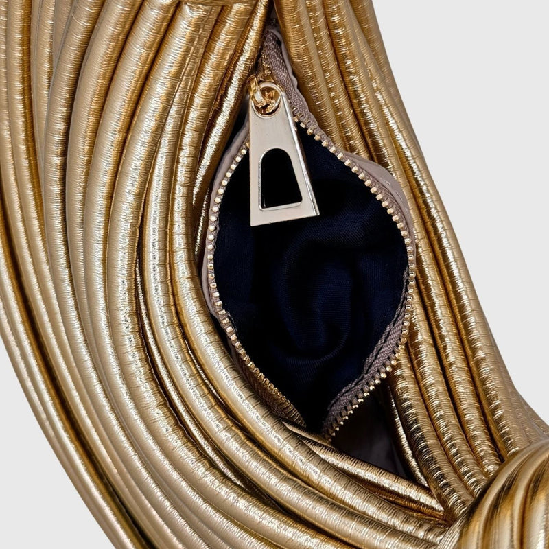 Maya Stylish Gold Bag