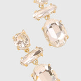 Roni Faceted Diamond Earrings
