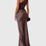 Gal One-Shoulder Maxi Dress