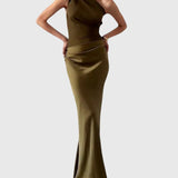 Gal One-Shoulder Maxi Dress