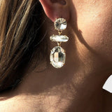 Roni Faceted Diamond Earrings