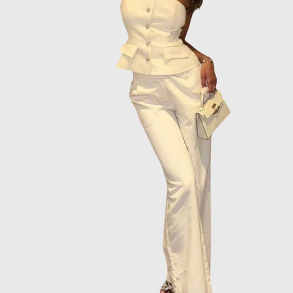 Lior Asymmetrical Vest Set
