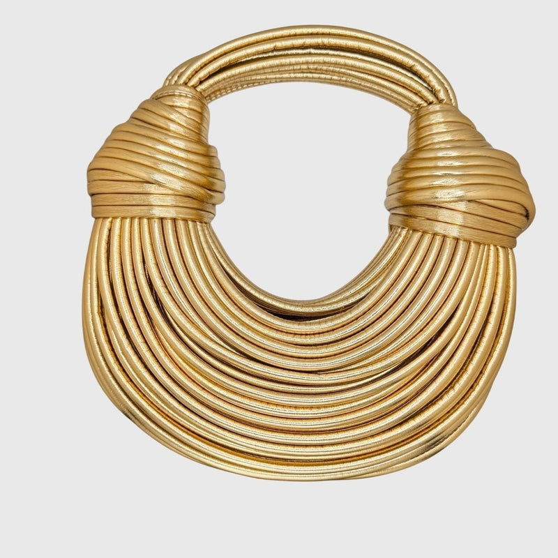 Maya Stylish Gold Bag
