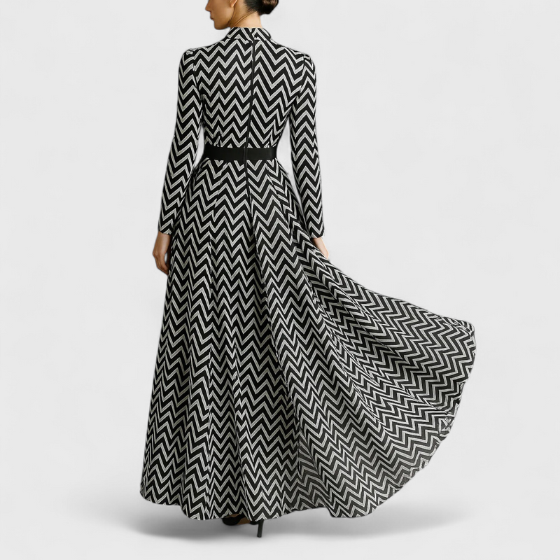 Yaara Chiffon Maxi Dress