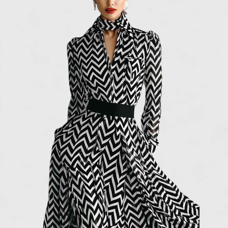 Yaara Chiffon Maxi Dress