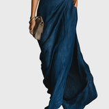 Noga Blue Linen Set