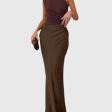 Gal One-Shoulder Maxi Dress