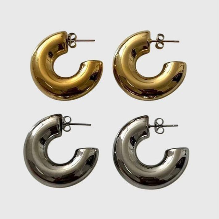 Bonita Rounded Earrings