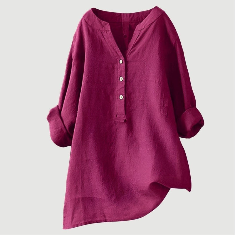 Yasmin Premium Linen Shirt