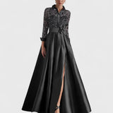 Maayan Satin Maxi Dress